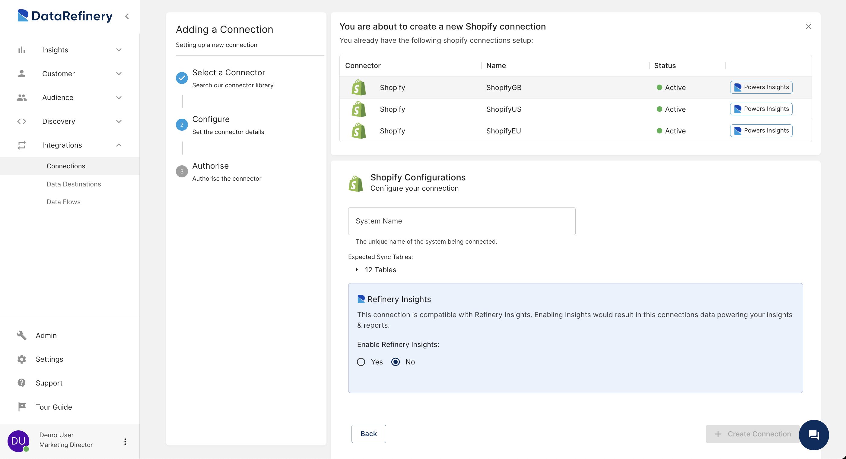 Configure Connection